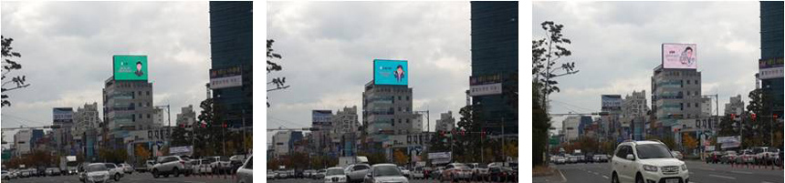 대구 두류네거리 홍보물 사진