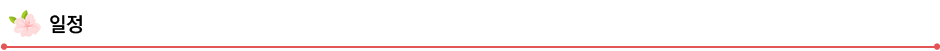 일정